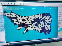 Genuine Leather Cutting Machine for shoe and handbag factory