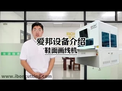 shoe line drawing machine