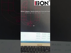 Pefect Line Drawing and Deforamtion Correction for Shoe Upper opening