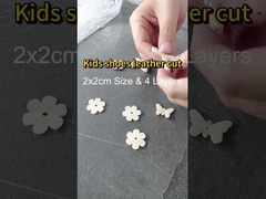 IBONCUTTING Kid's shoe leather cutting machine without blackened Clean Smooth edges