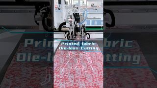 Automatic Fabric Cutting Machine | Perfect for Printed Textile Cutting
