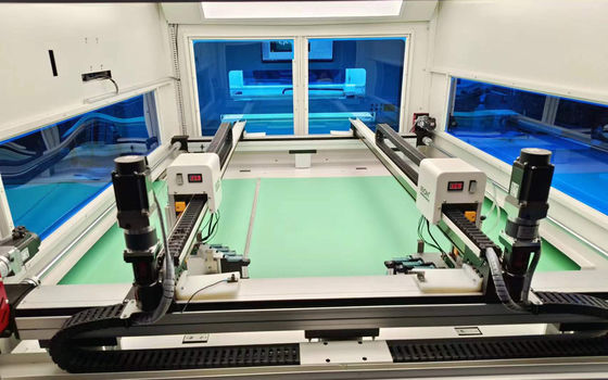 Good price Double Head Inkjet Line Drawing Machine for Shoe Upper / Vamp online
