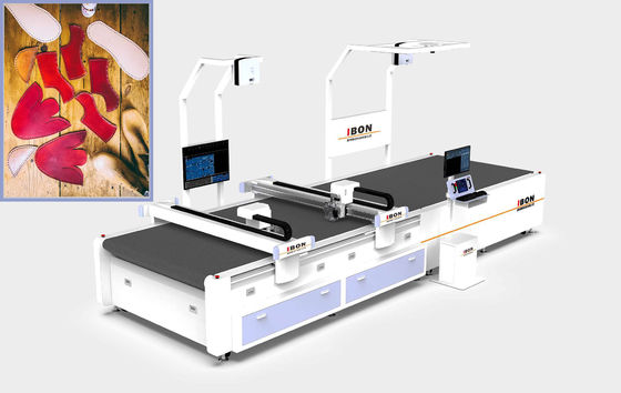 Good price Customized Automatic Cloth Cutting Machine 220V / 380V Computerized Fabric Cutting Machine online