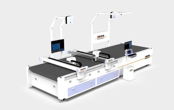 Good price Dual Head IB1660 Leather Cutting Machine | Automatic CNC Genuine Leather Cutter online