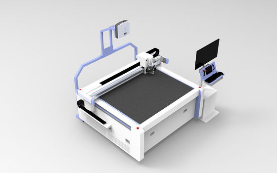 IB1509 Intelligent Fabric Cutter with 1500 x 900mm Cutting Area and ±0.01mm Positioning Accuracy for Footwear Pattern Cutting