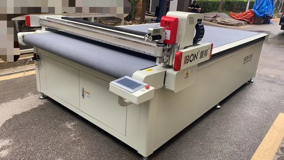 2500 x 1600 mm Gasket Cutting Machine With Oscillating Knife Blade And Punch For Shoe Manufacturing