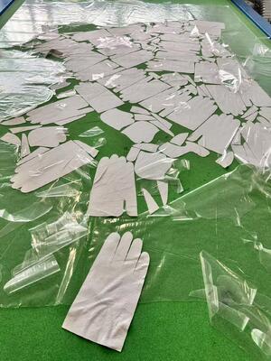 60MM Max Cutting Thickness CNC Leather Cutting Machine with 2200mm/s Speed and ±0.1mm Accuracy